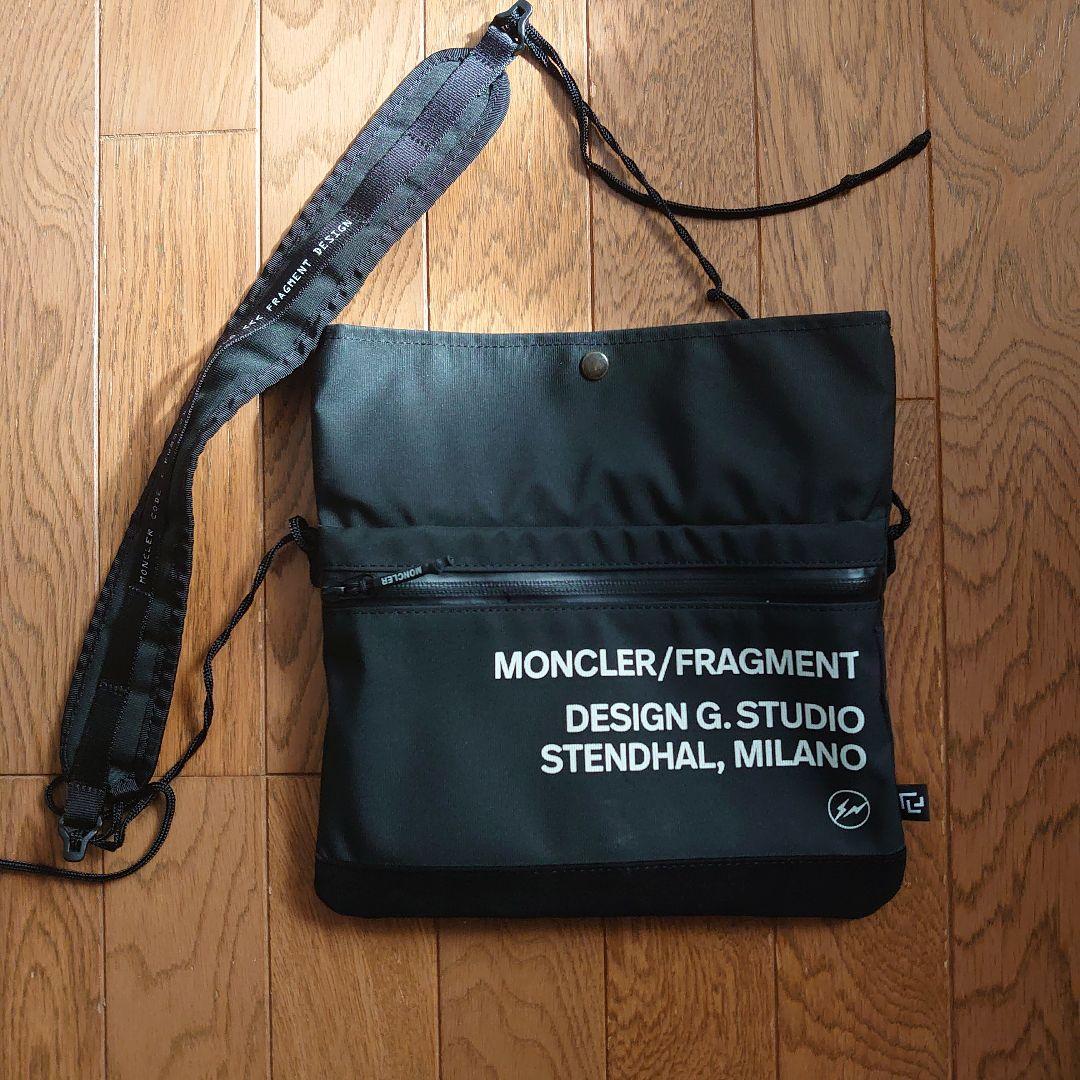 MONCLER/FRAGMENT サコッシュ ブラック