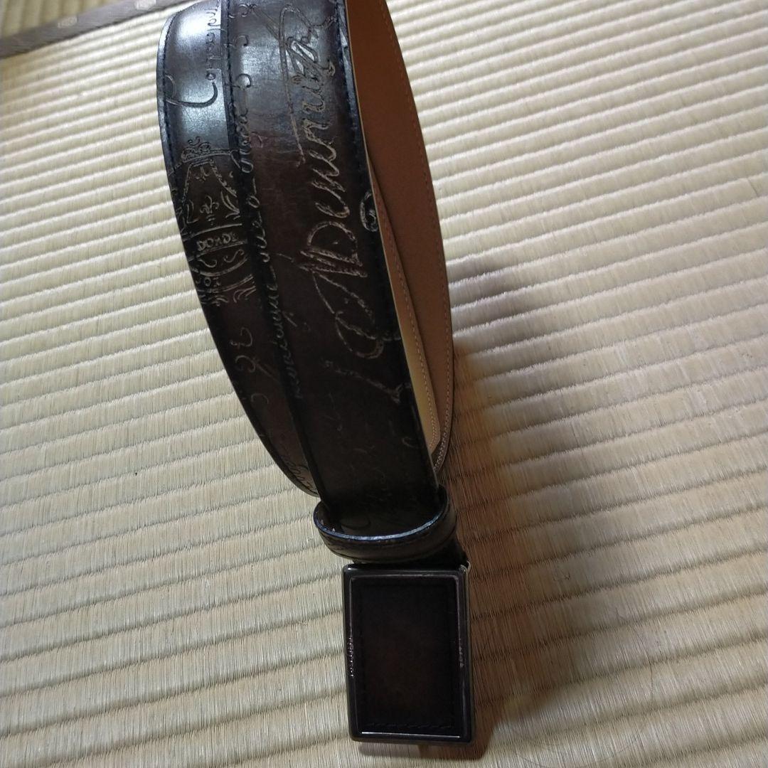 Berluti ベルルッティ　アンシジオン ベルト　カリグラフィ