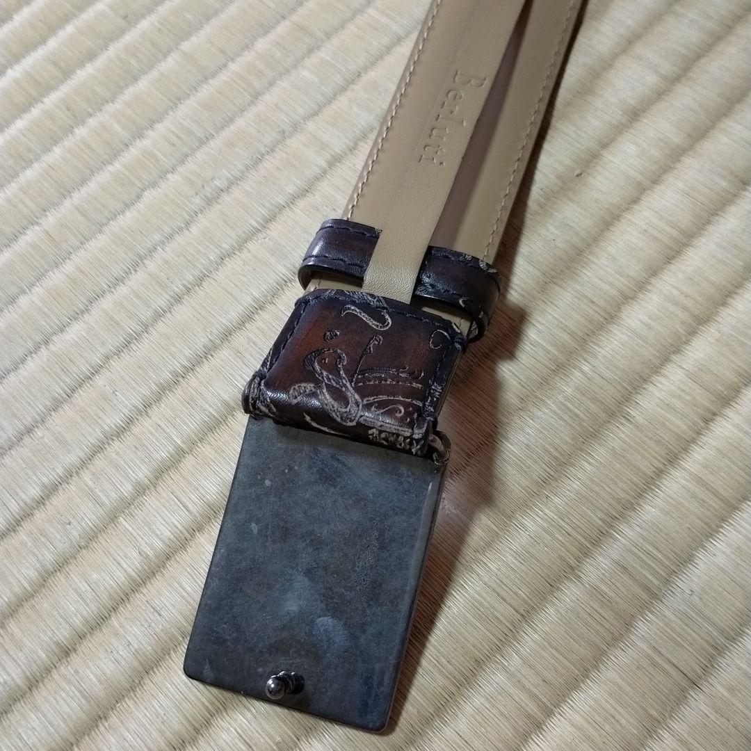 Berluti ベルルッティ　アンシジオン ベルト　カリグラフィ