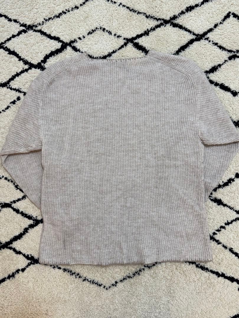 ジャーナルスタンダード　ブランケットスティッチリブニット Mサイズ