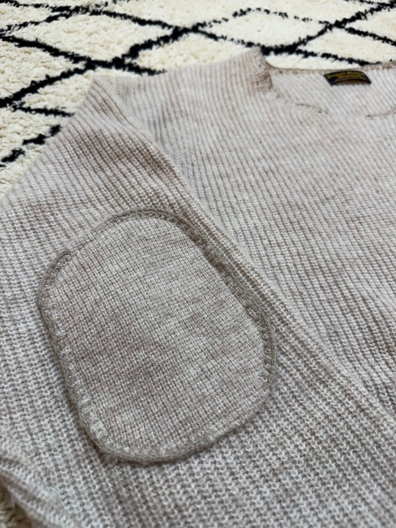 ジャーナルスタンダード　ブランケットスティッチリブニット Mサイズ