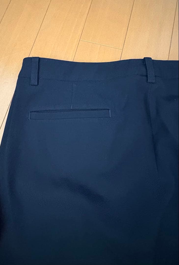 theory luxe パンツスーツ　セットアップ　Mサイズ 日本製ネイビー