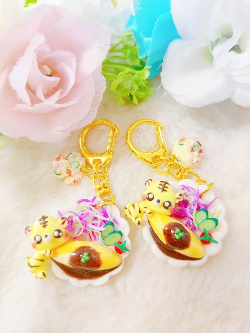 ラムネ　ブルーバンビ　シャカシャカキーホルダー　シェイカーキーホルダー　夏