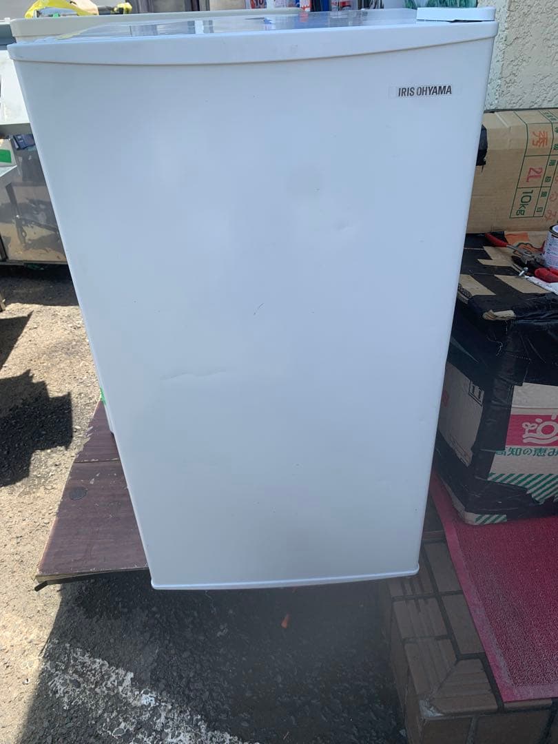 IRIS OHYAMA/アイリスオーヤマ IRJD-9A-Wノンフロン冷蔵庫