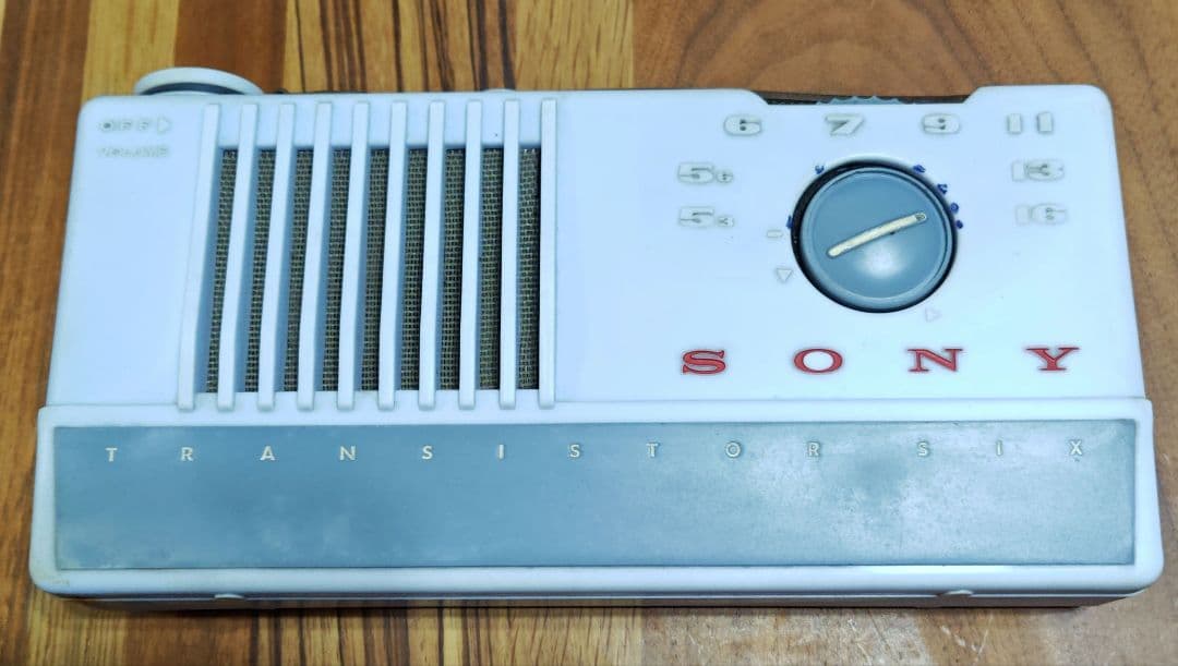 SONY TR66 TPANSISTOR SIX ジャンク品 トランジスタラジオ