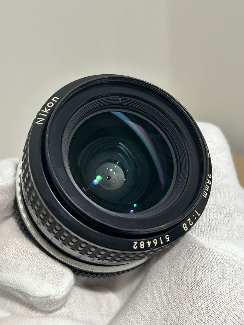 値下げ！実写あり！Ai Nikkor 28mm F2.8