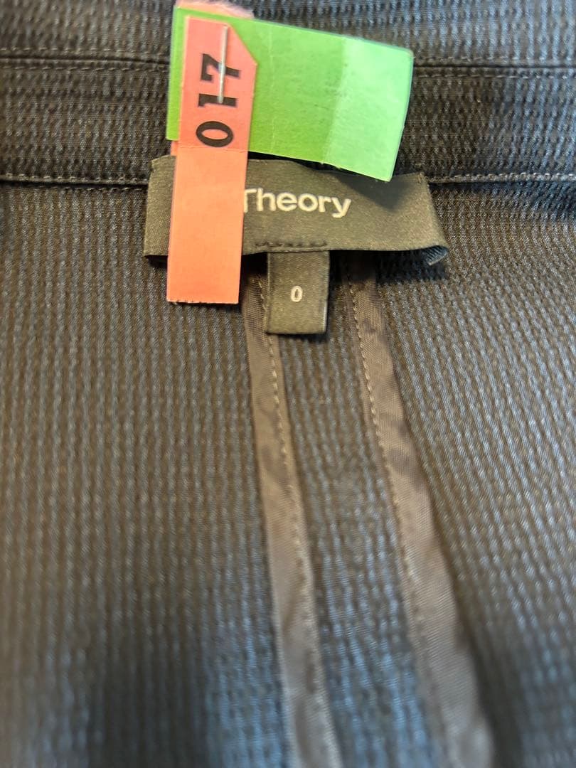 セオリー　ネイビーパンツスーツ