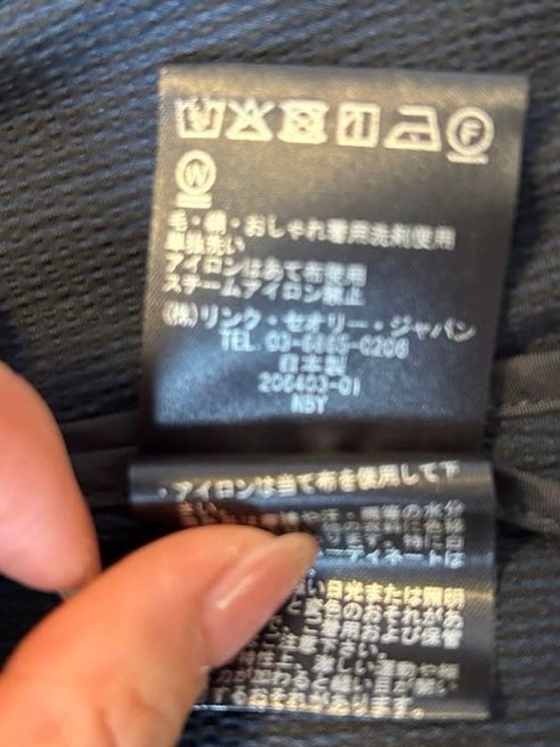 セオリー　ネイビーパンツスーツ