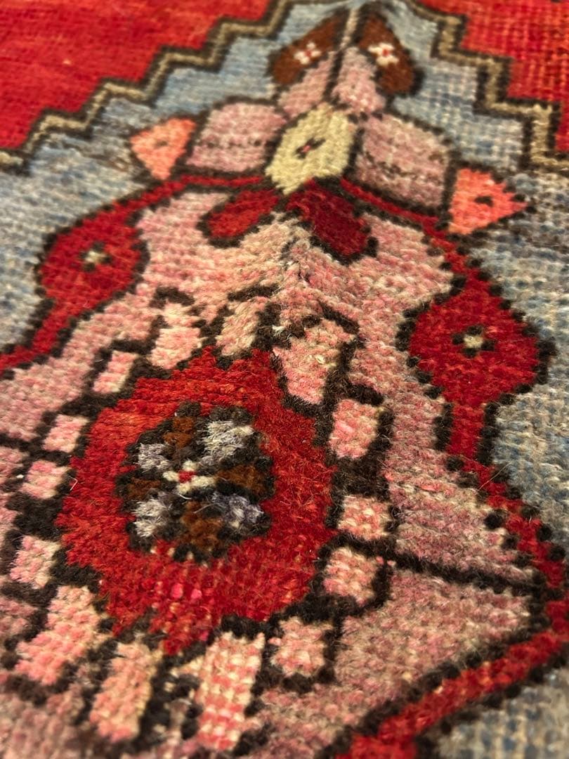 トライバルラグ・トルコヴィンテージラグ・ウール約51×110cm