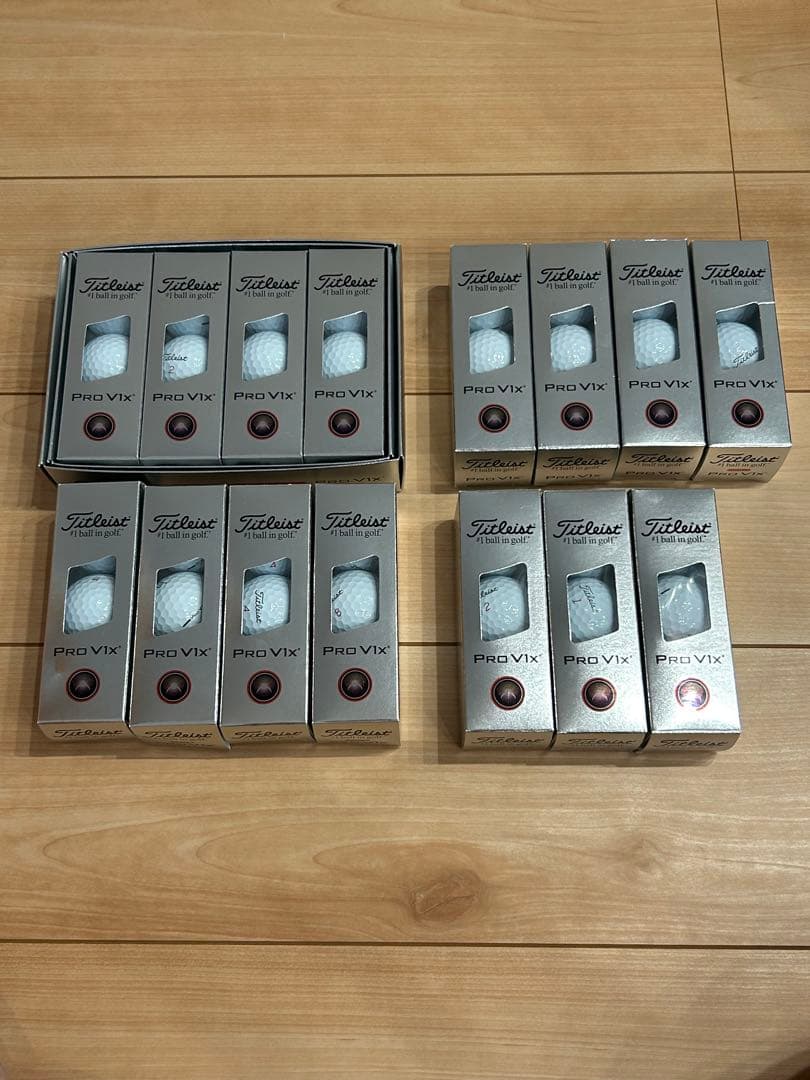 2025モデルTitleist Pro V1x ゴルフボール