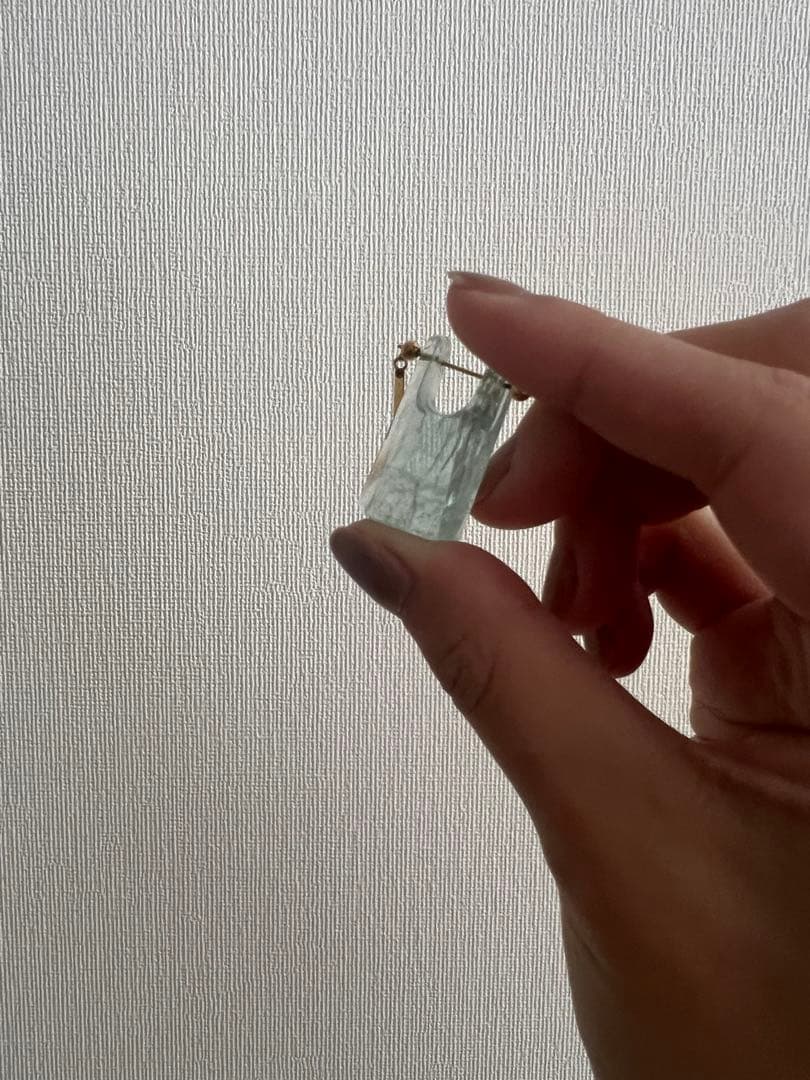 MONAKAジュエリー　片耳ピアスアクアマリン