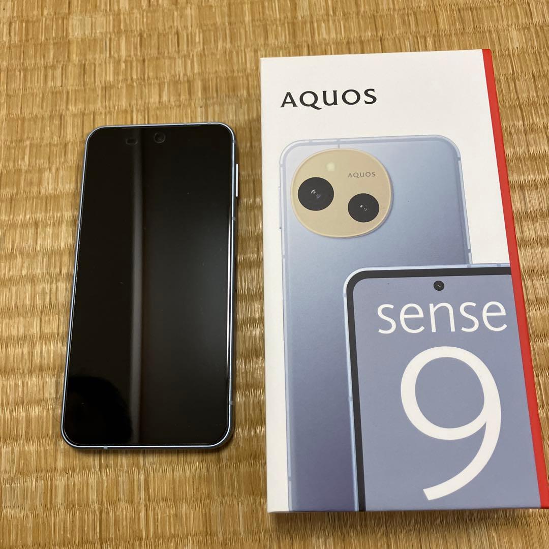 （美品）AQUOS sense9 128GB docomo画面コーティング済み