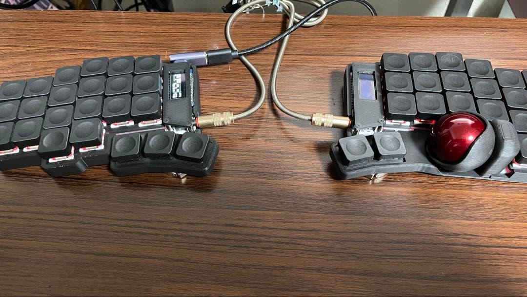 （すぐ使えます！）Keyball44 キャリングケース付き