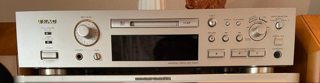 TEAC miniDISD DECK MD -5MKII MDデッキ シルバー