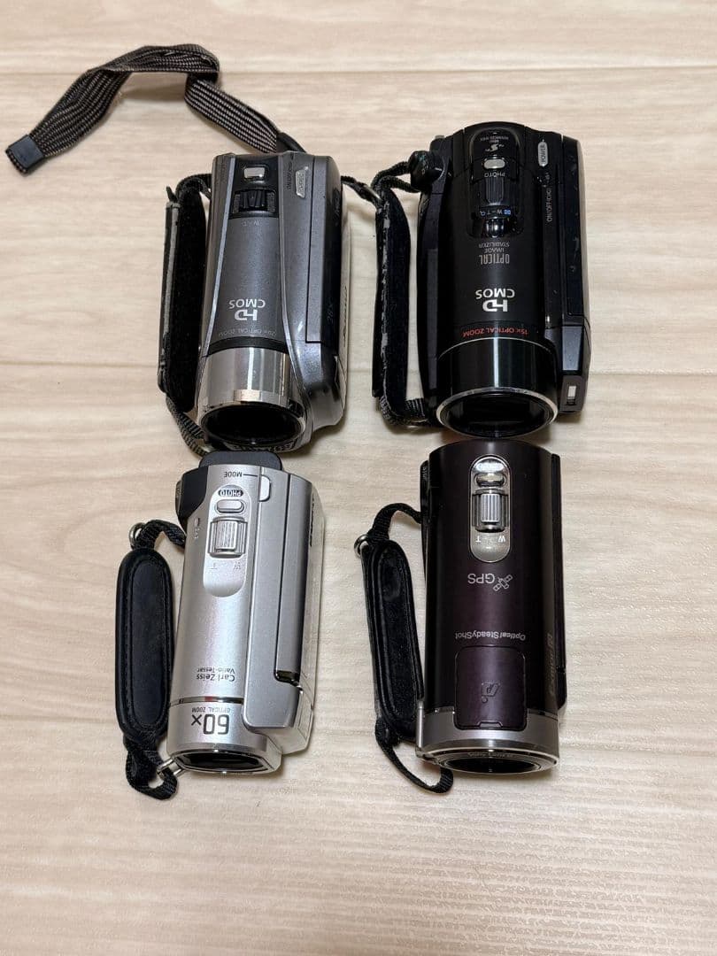 Sony、Canon ビデオカメラ本体 4点まとめ ジャンク
