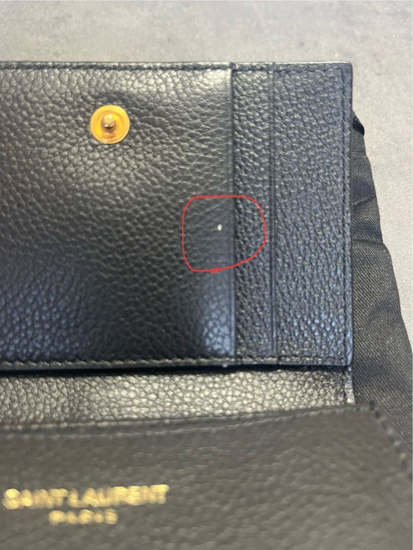 ともちゃん　SAINT LAURENT 名刺入れ