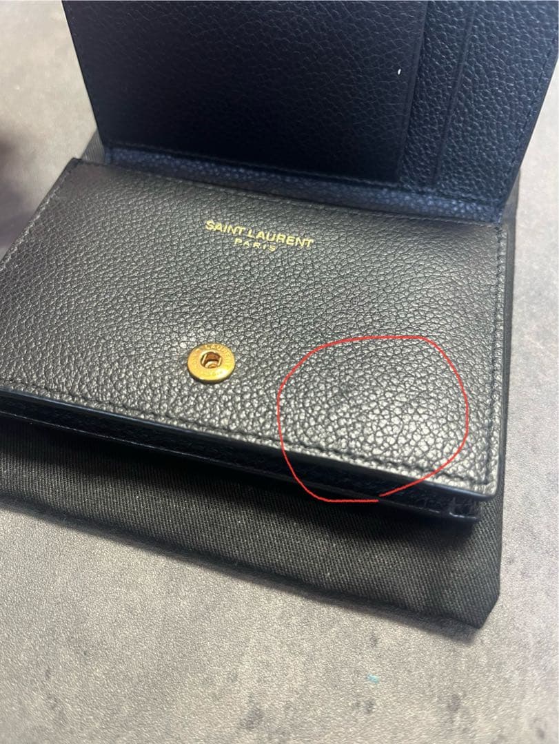 ともちゃん　SAINT LAURENT 名刺入れ