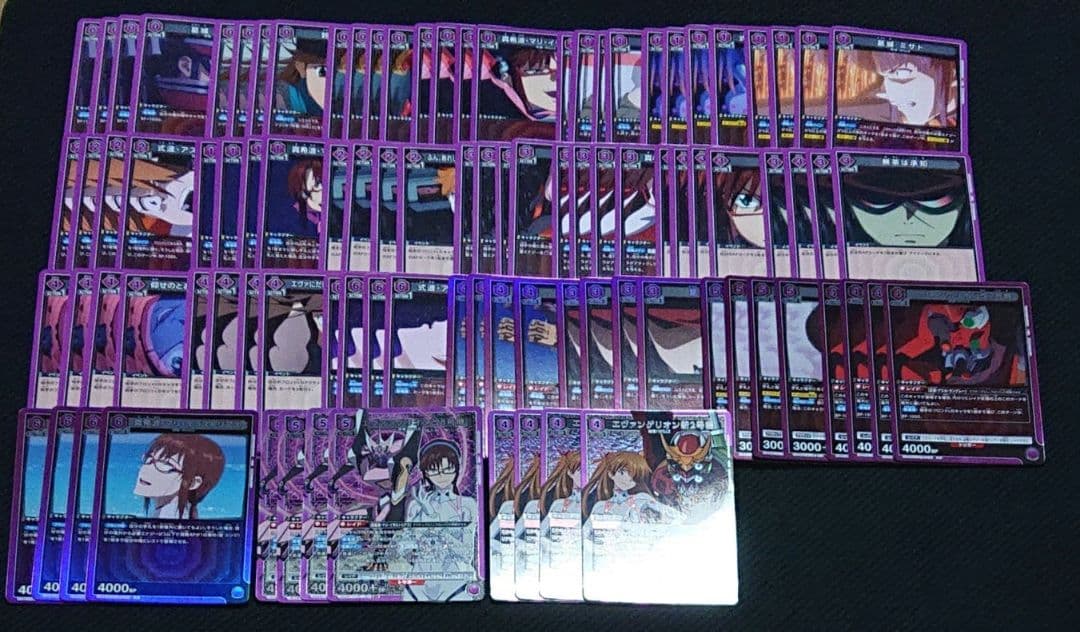 ユニオンアリーナ エヴァンゲリオン wille デッキパーツ 4コン