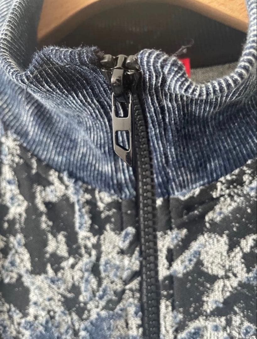 DIESEL 25FW S-Corr Devoré houndstooth S