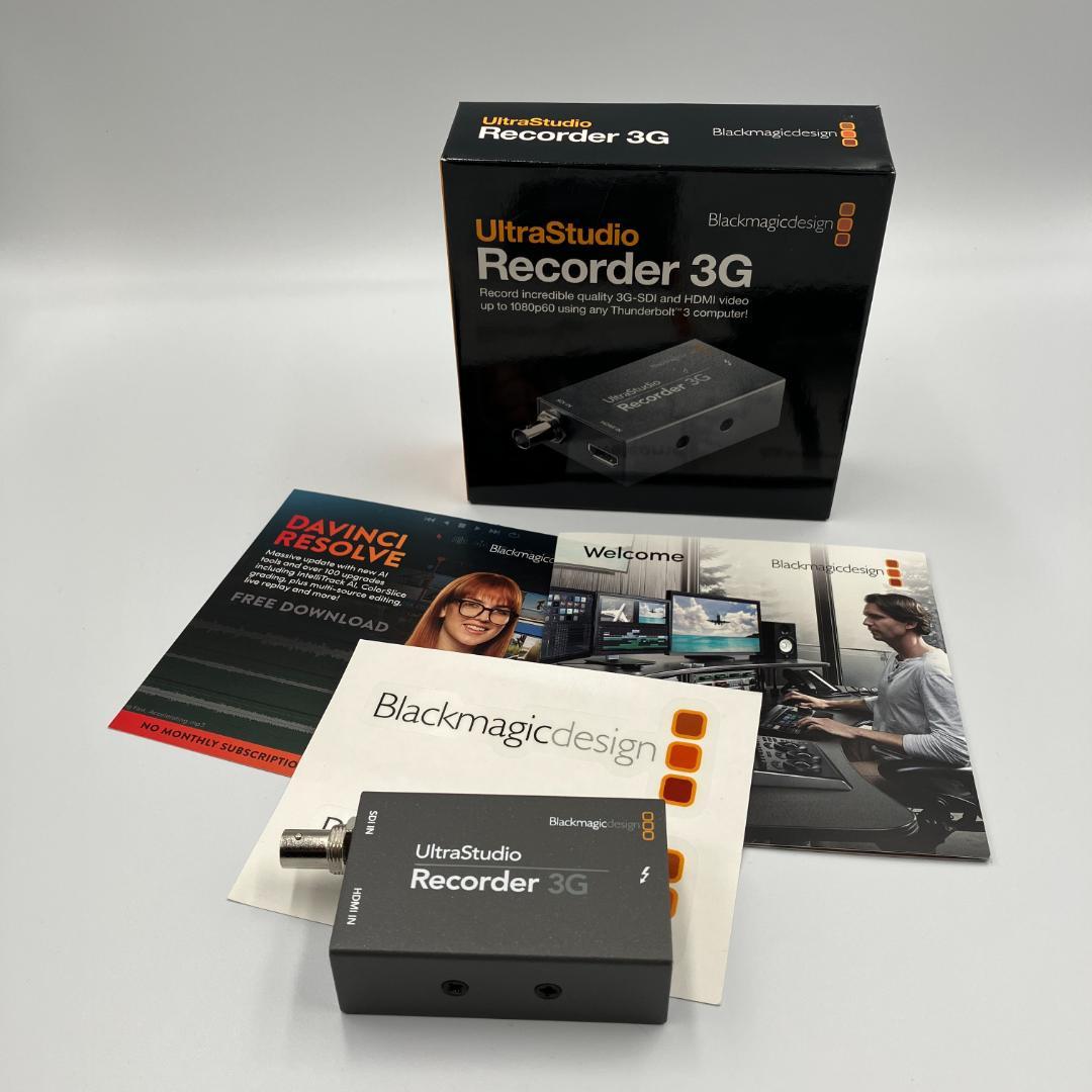 0210-13 美品 UltraStudio Recorder 3G