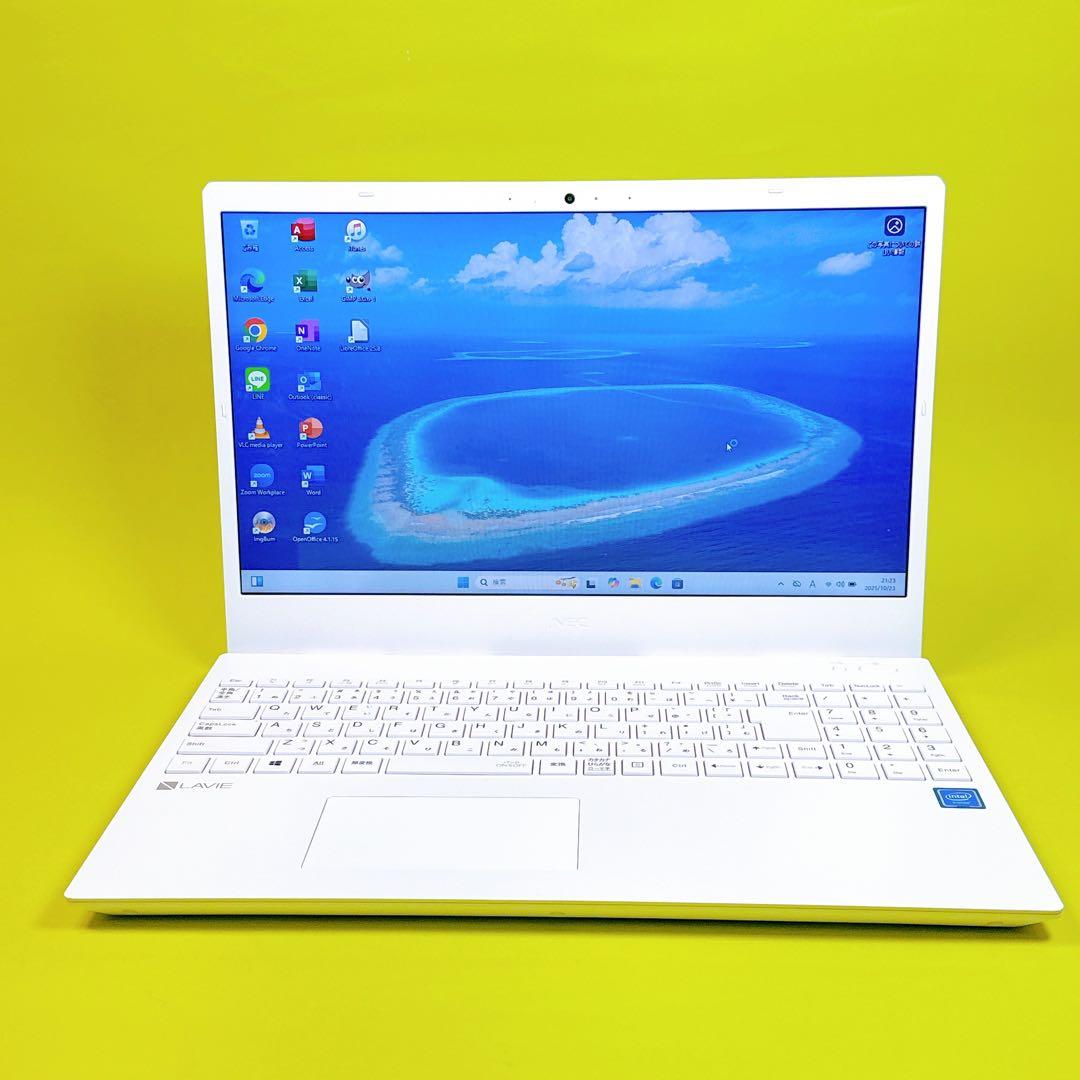 第10世代⭐️爆速SSD ノートパソコン windows11 薄型 オフィス付き