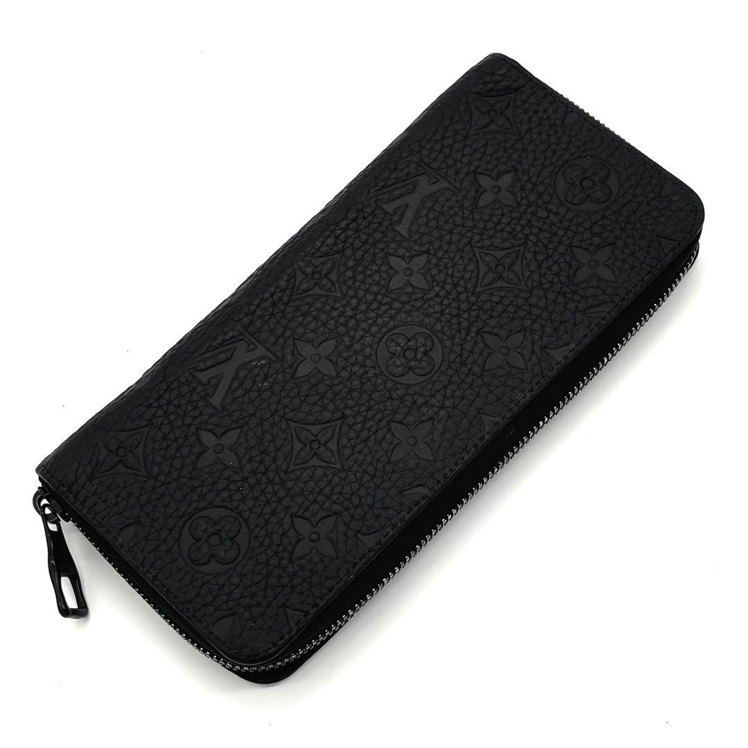 【新型IC】ルイヴィトン トリヨン ヴェルティカル 長財布 ブラック 箱付き 黒