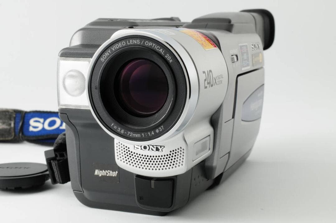 Sony ソニー CCD-TRV86 Hi8 8ミリ ビデオカメラ 説明書付き