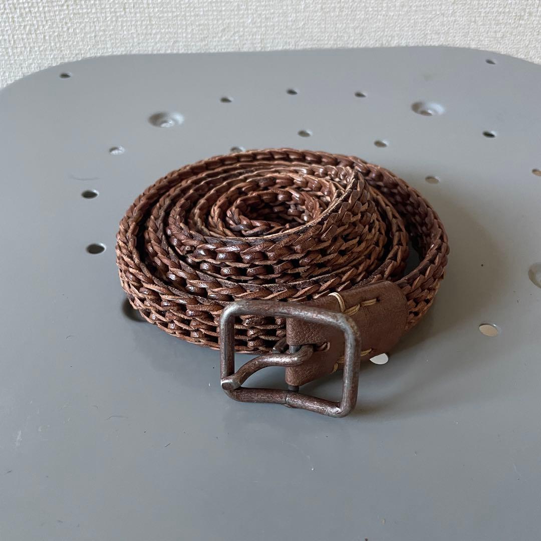 womb leather メッシュベルト