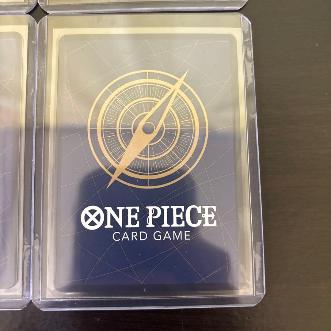 【美品】シークレットパラレル　ロジャー、ルフィ、エース、サボ　4枚セット