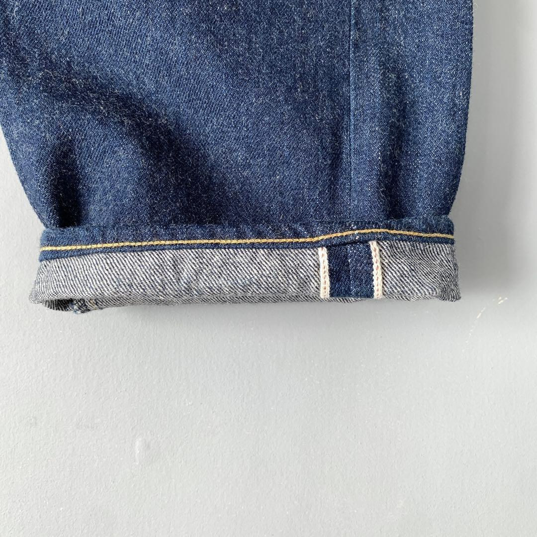 YAECA ワイドテーパードデニムパンツ 32 ヤエカ 色落ちなし 美品 M