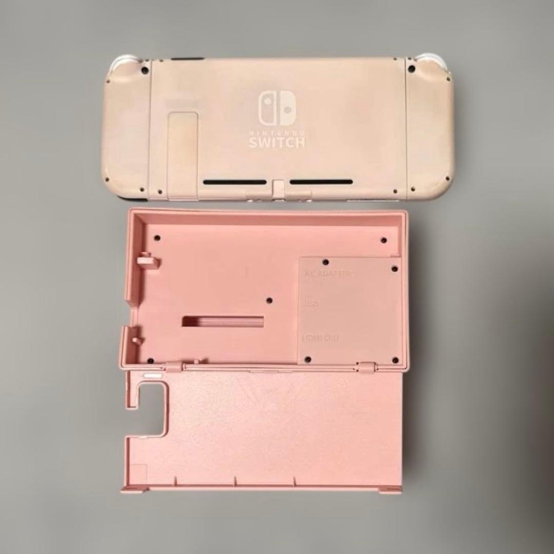 Nintendo Switch 本体 ピンク カスタム　正常動作品　スイッチ本体