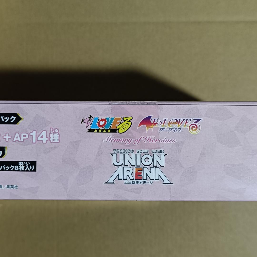 テープ付き ユニオンアリーナ UNION ARENA ToLOVEる 1box