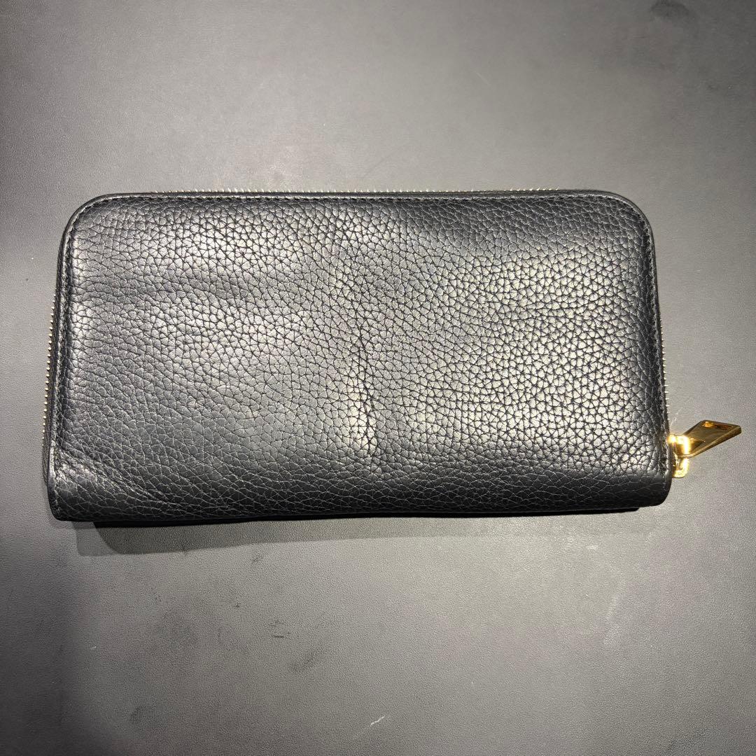 TOM FORD トムフォード 長財布 レザー ブラック