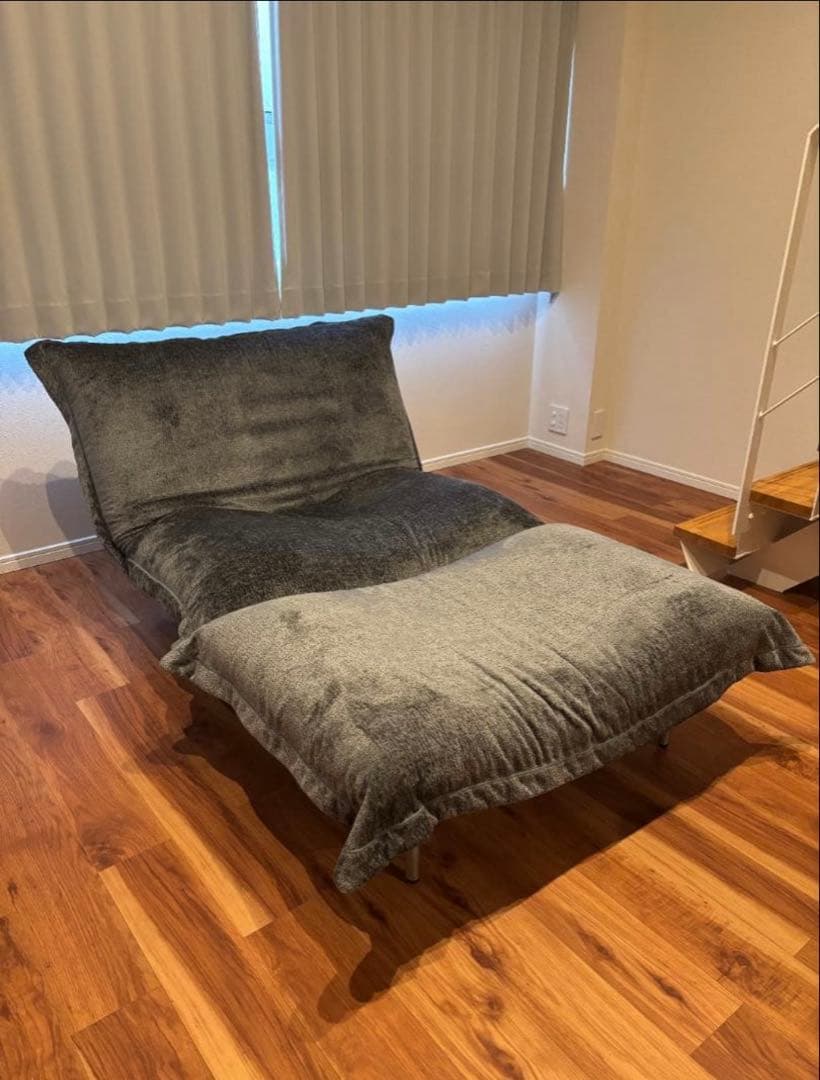 ゆーすけ LIGNE ROSET リクライニングソファ グレー