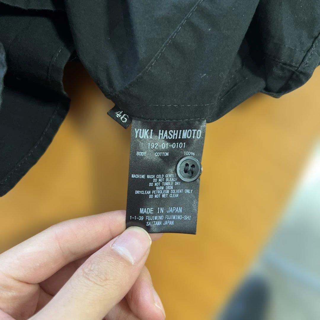 Yuki Hashimoto ブラックシャツ