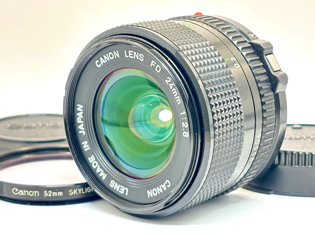 美品　Canon キヤノン NEW FD 24mm F2.8