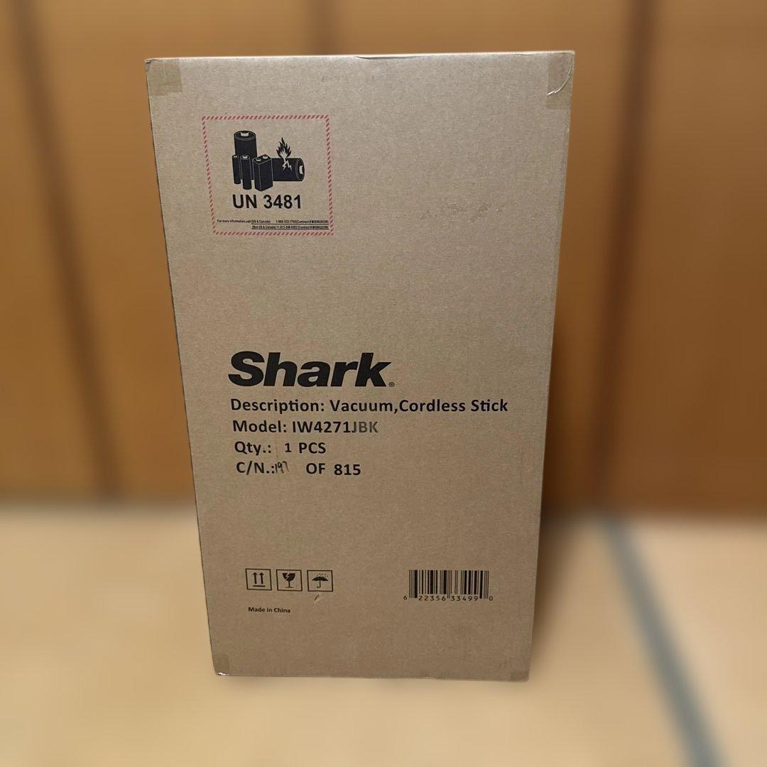 【新品・未開封】Shark コードレススティック掃除機 IW4271JBK