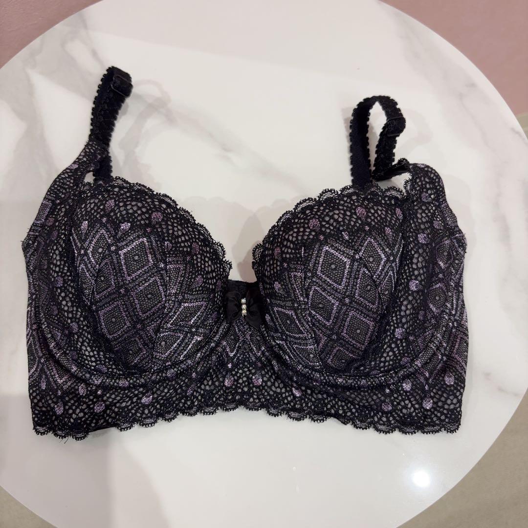 ラヴィエール　ブラジャー リラブラック Ｄ70