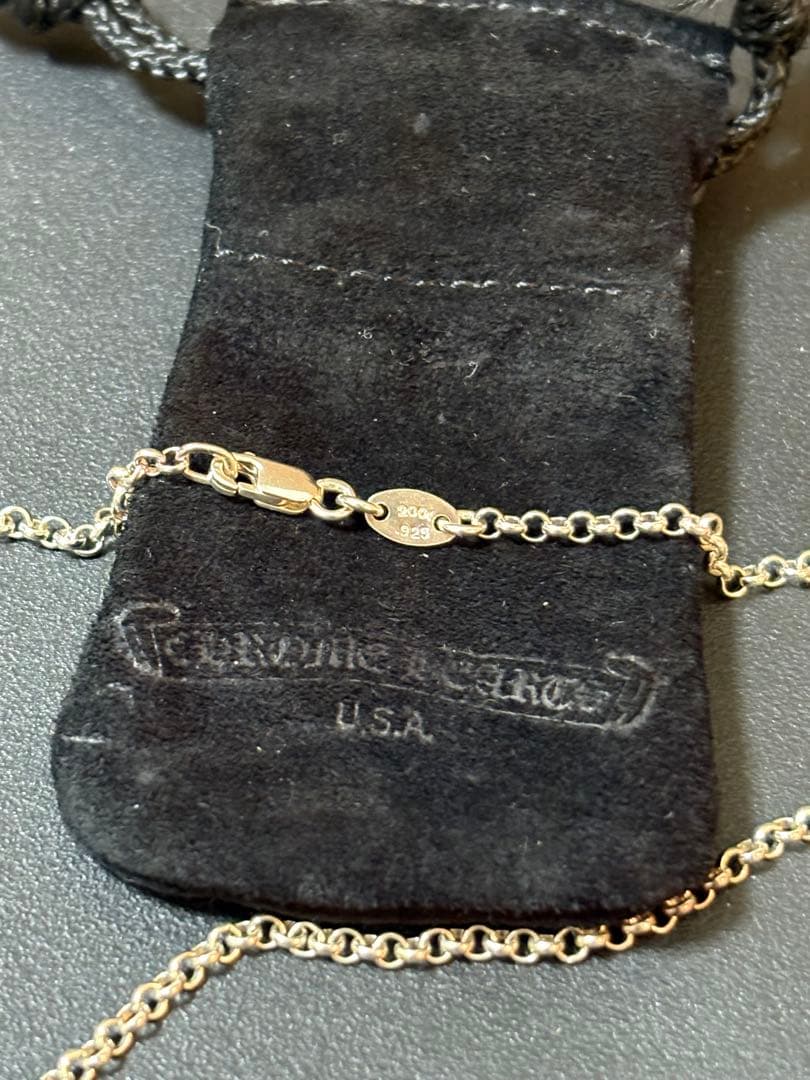 【美品】Chrome Hearts クロムハーツ シルバー neckchain