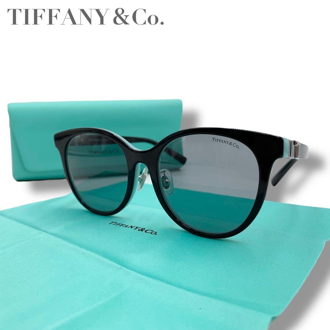 付属品完備✨ティファニー サングラス ラウンド TF4209D ブラック
