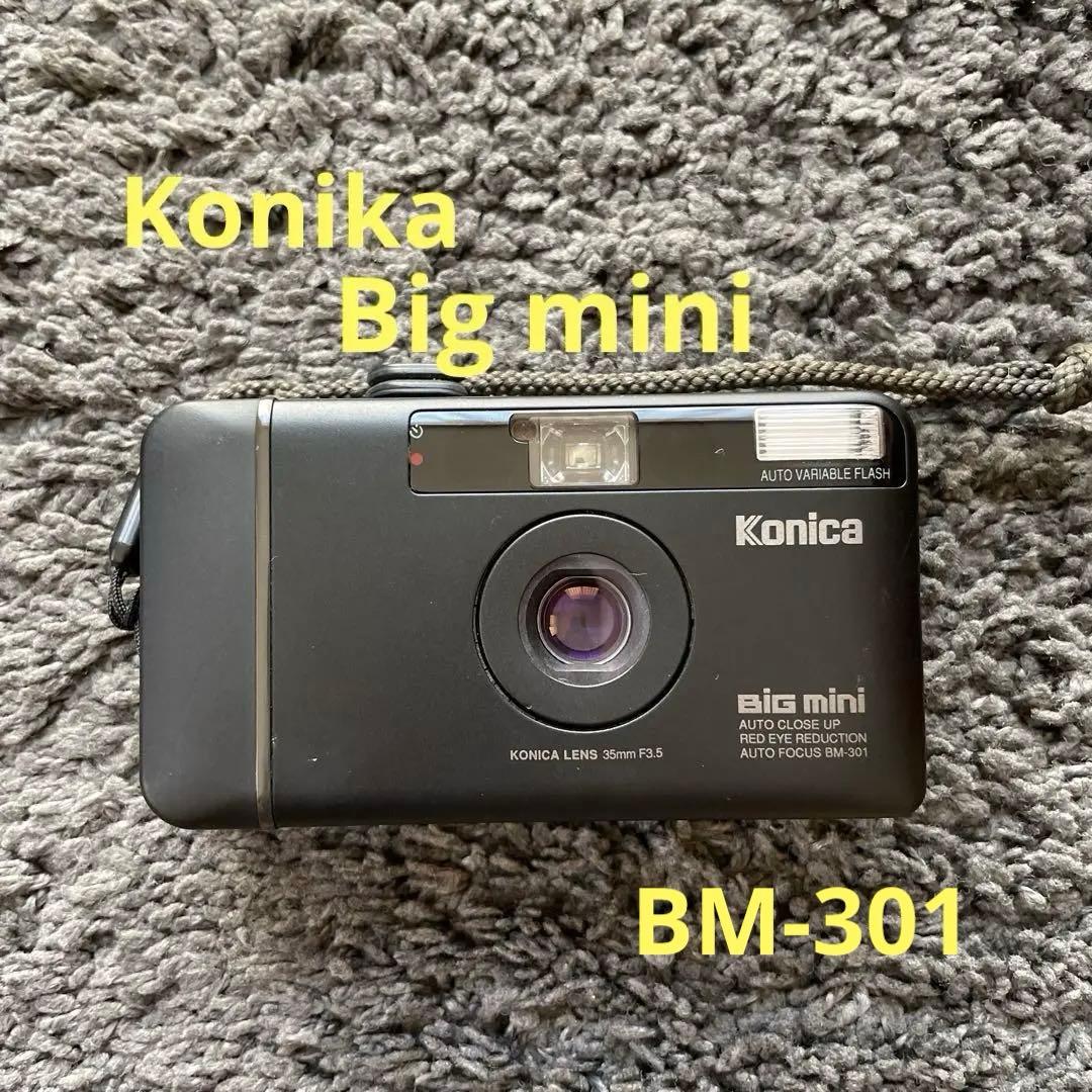 Konica Big Mini BM-301 ブラック　　　フィルムカメラ