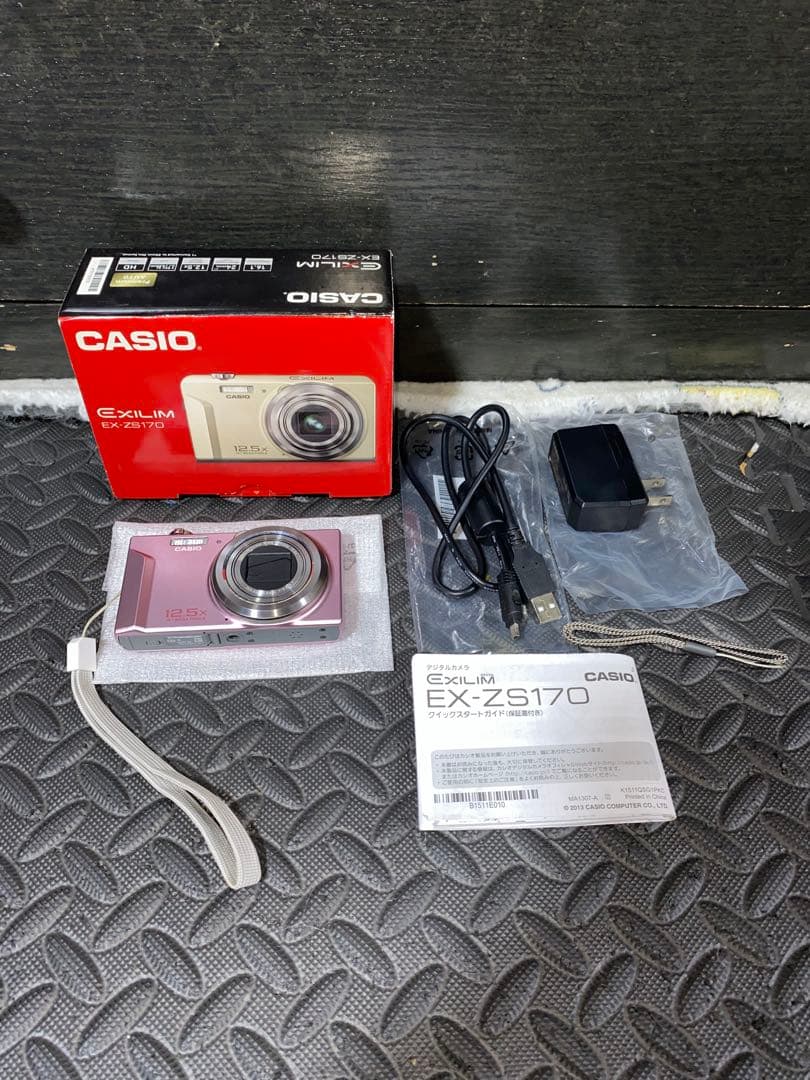 CASIO EXILIM EX-ZS170 コンデジ 動作確認済