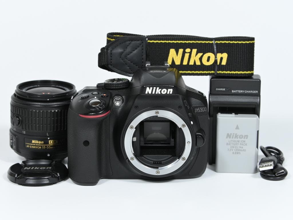 【美品】 ニコン　Nikon D5300 レンズキット