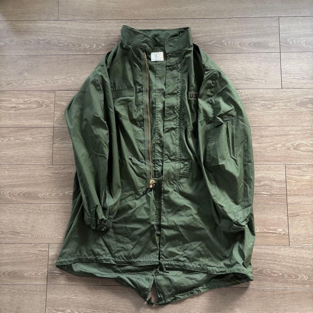希少　Sサイズ　米軍実物　フルセット　70S M-65 フィッシュテールパーカー