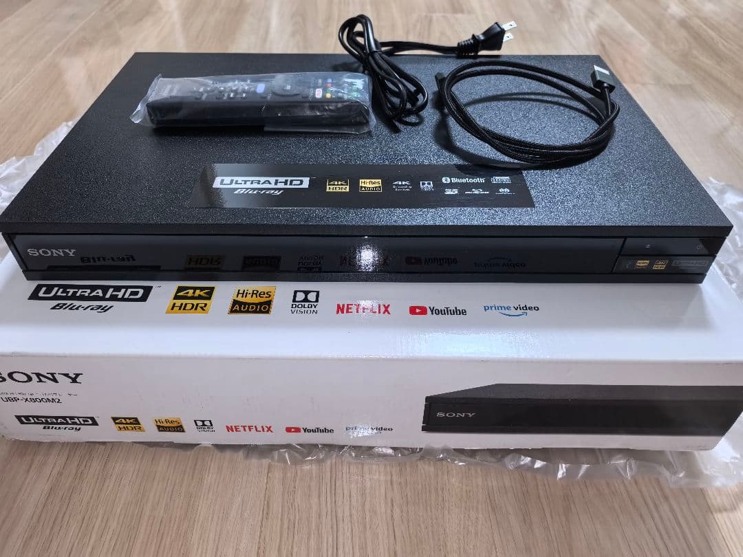 【値下げ、美品】SONY UBP-X800M2 ブルーレイプレーヤー