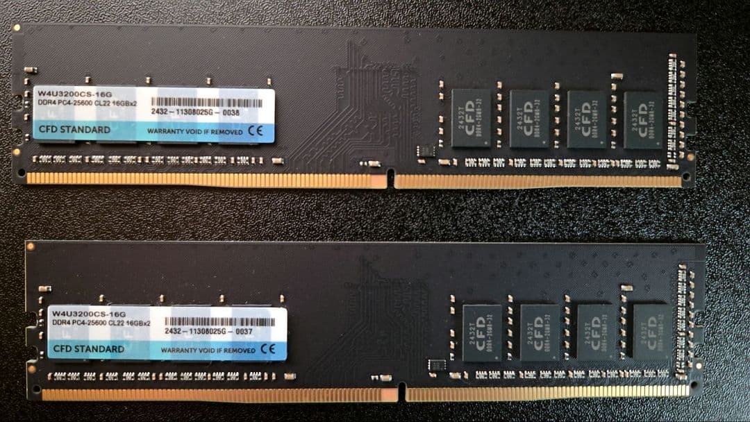 メモリー CFD W4U3200CS-16G DDR4 16GBx2 32GB