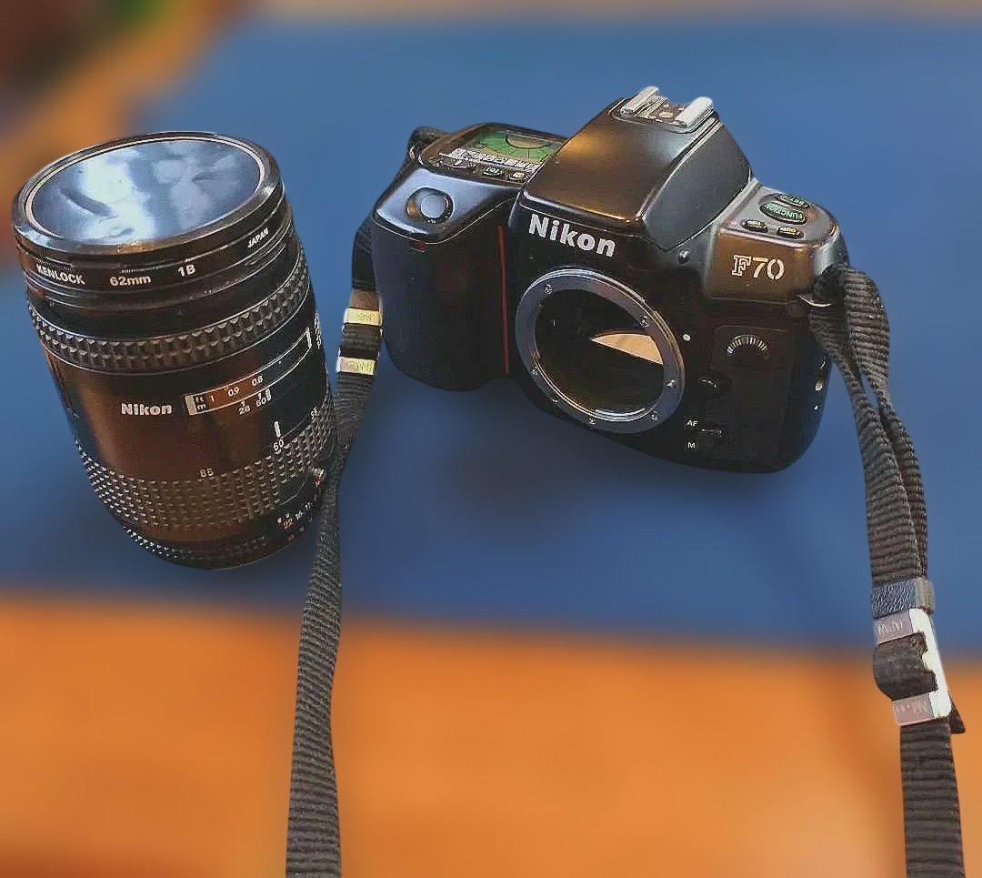 Nikon F70 一眼レフカメラ Nikkorレンズ付き
