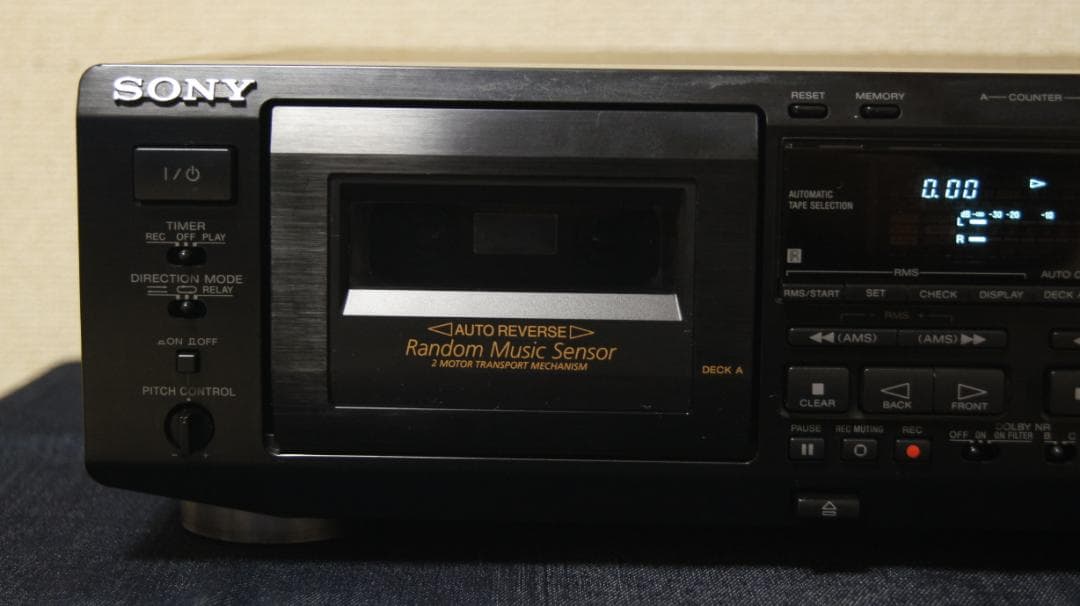 ソニー　カセットデッキ　TC-WE725 整備動作品 B