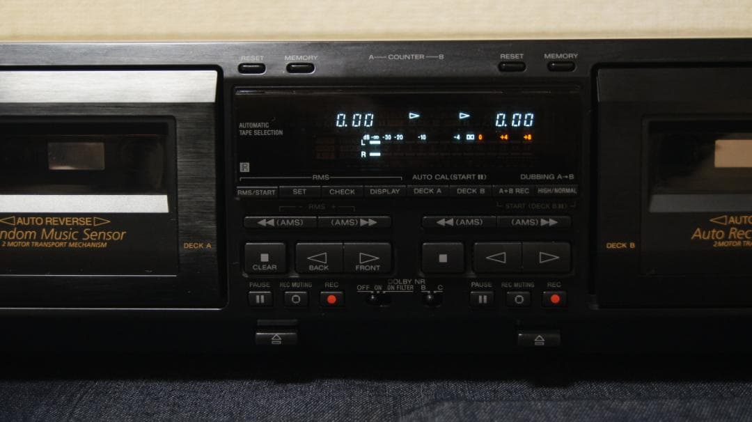 ソニー　カセットデッキ　TC-WE725 整備動作品 B