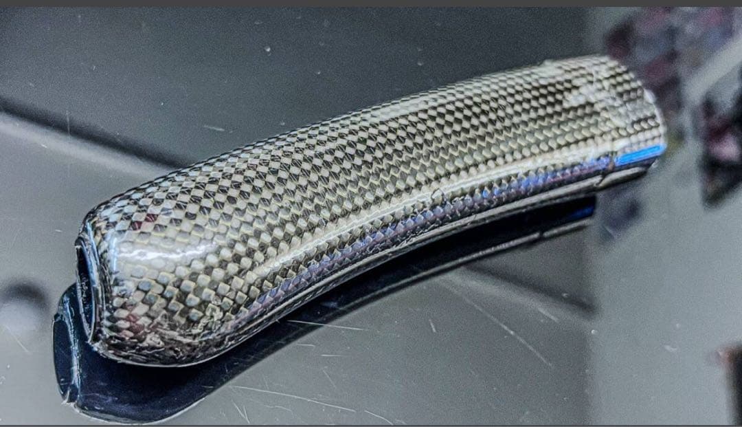 BCNR33 R33 GT-R 純正オプション カーボン サイドブレーキグリップ